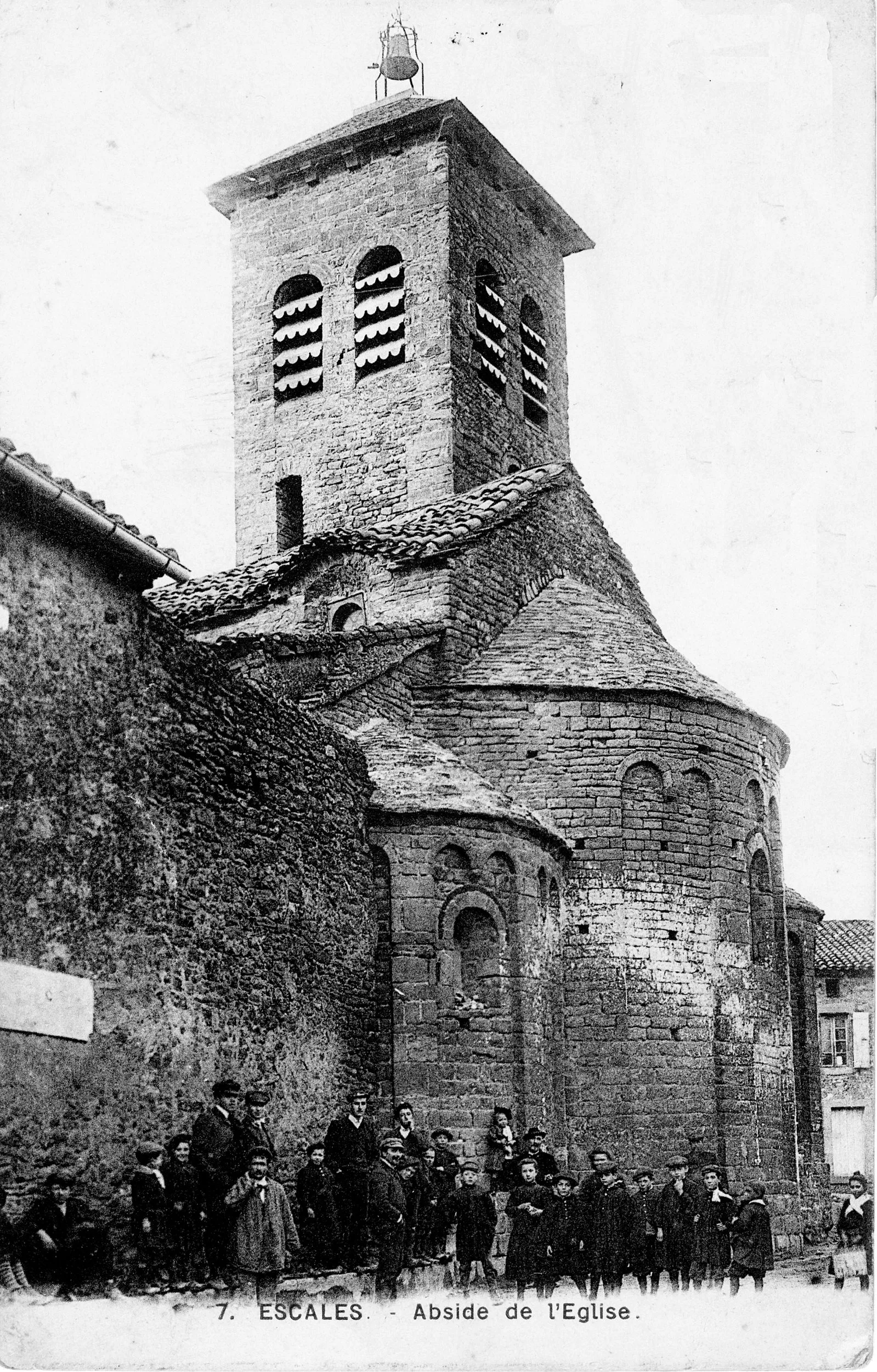 Église carte postale