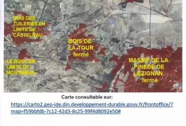 Arrêté préfectoral N°DDTM-SAFEB-UFCB-2026-094 réglementant la pénétration et la circulation dans les espaces boisés du département de l'Aude