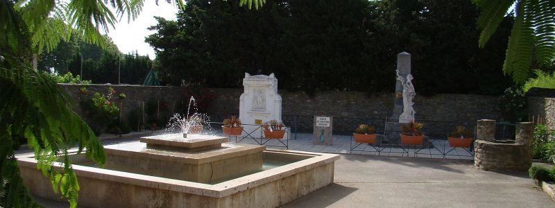 La fontaine de la place de la Tourette