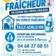 Point fraîcheur salle Achille Mir