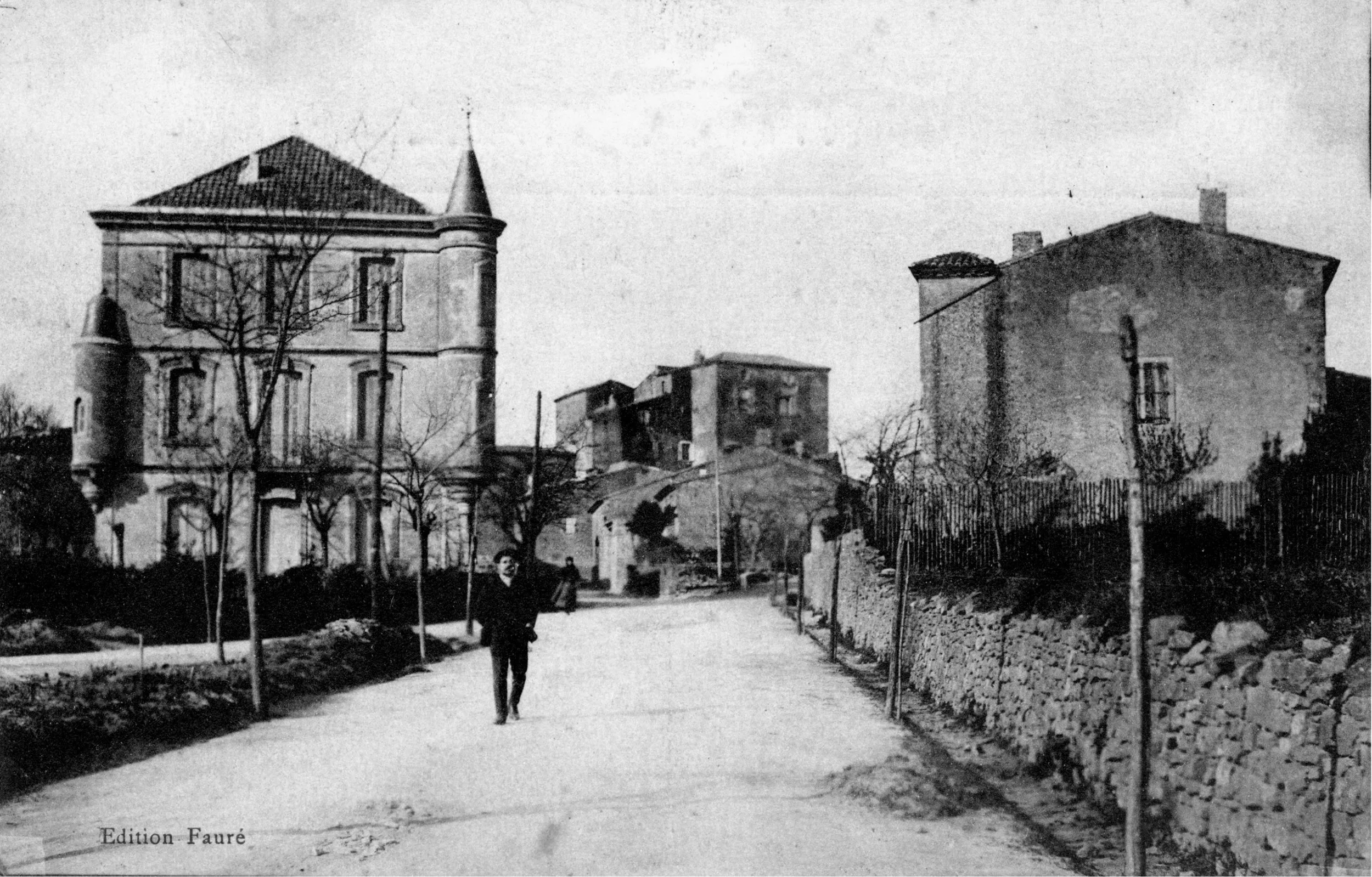 Route Tourouzelle carte postale