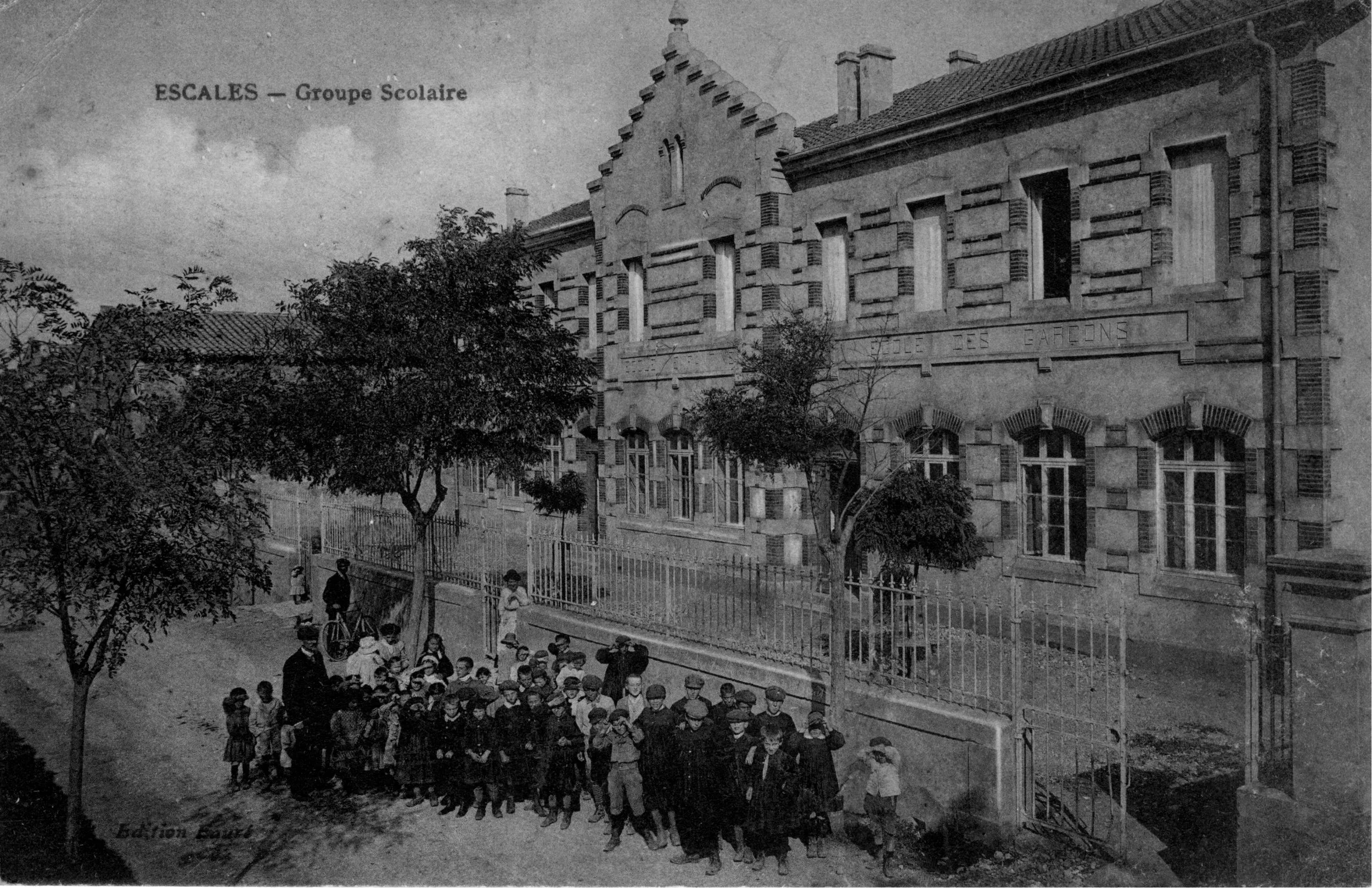 École vue du dessus