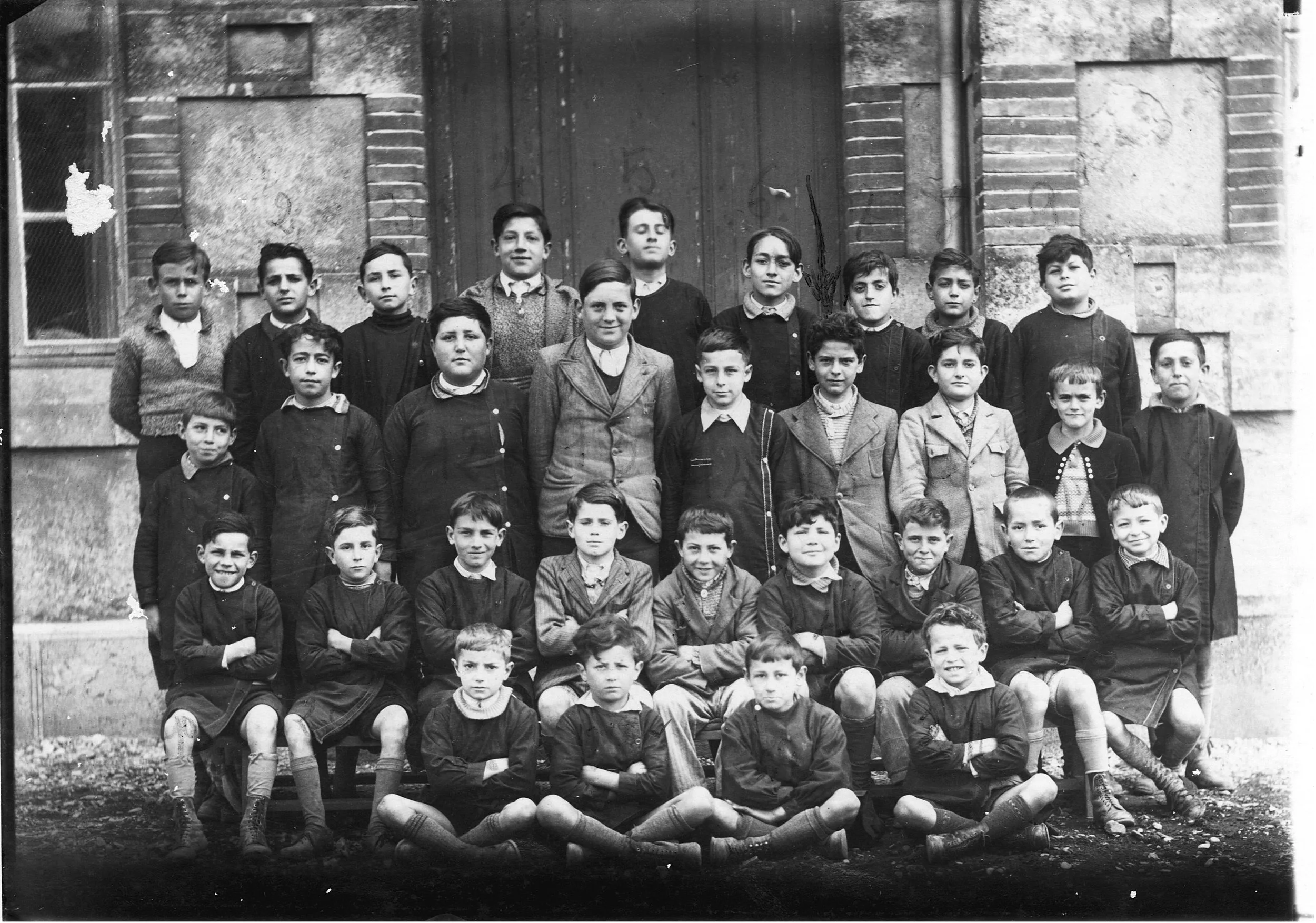 Élèves garcons école